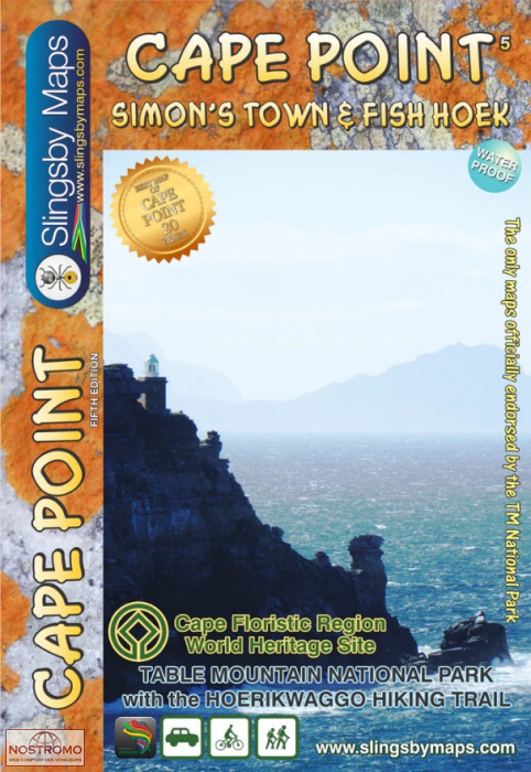 CAPE POINT & SIMON'S TOWN | Slingsby hiking map