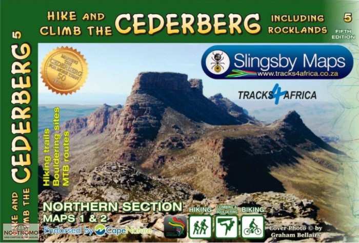 CEDERBERG | cartes de randonnée Slingsby