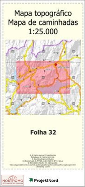 032 MONTALEGRE | carte topographique Projektnord