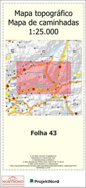 043 TERRAS DE BOULO | carte topographique Projektnord