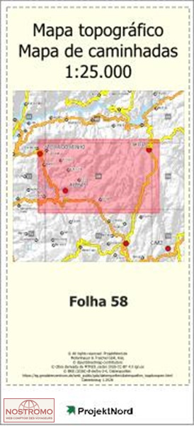 058 SALTO (MONTALEGRE) | carte topographique Projektnord