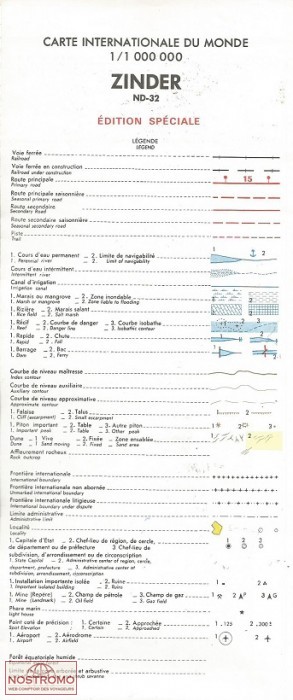 CIM ZINDER | IGN topographical map