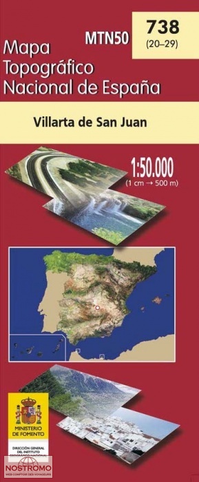 738 VILLARTA DE SAN JUAN | carte topographique CNIG