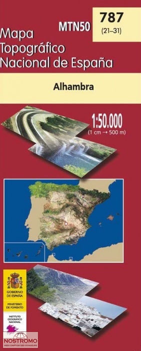 787 ALHAMBRA | carte topographique CNIG