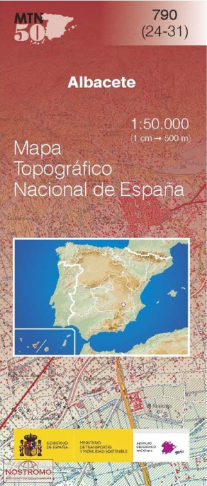790 ALBACETE | CNIG topographical map