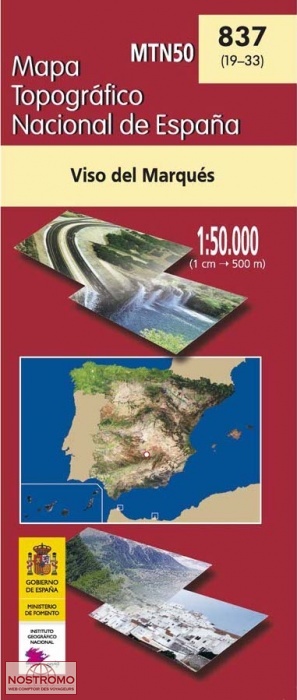 837 VISO DEL MARQUÉS | carte topographique CNIG
