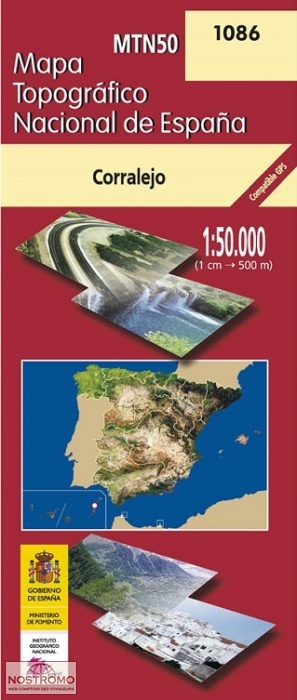 1086 CORRALEJO | CNIG topographical map