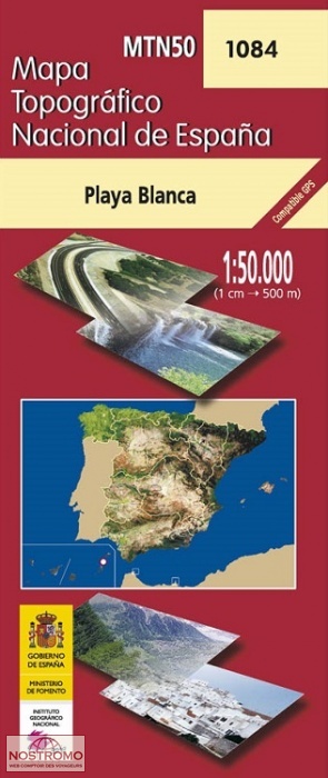 1084 PLAYA BLANCA | CNIG topographical map