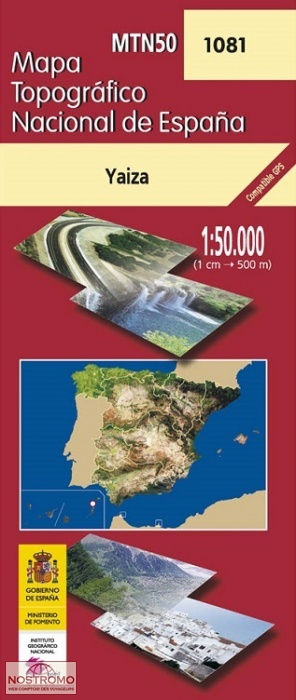 1081 YAIZA | CNIG topographical map