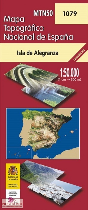1079 ISLA DE ALEGRANZA | CNIG topographical map