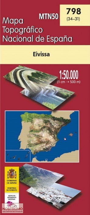 798 EIVISSA | carte topographique CNIG