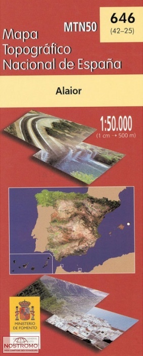 646 ALAIOR | carte topographique CNIG