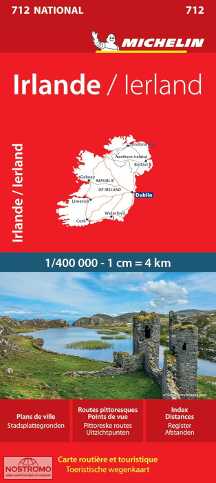 IRELAND 712 | Michelin road map