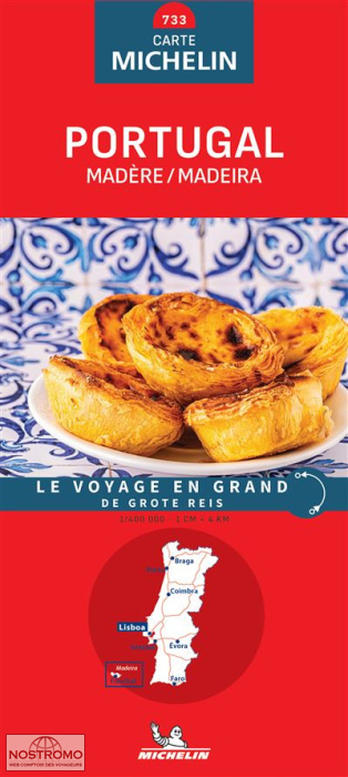 PORTUGAL 733 | carte routière Michelin