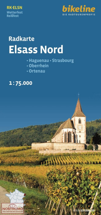 ELSN ALSACE NORTH | Esterbauer cycling map