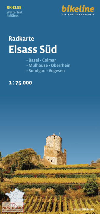 ELSS ALSACE SOUTH | Esterbauer cycling map