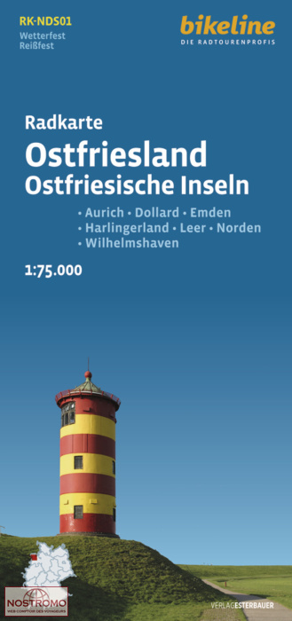 NDS01 OST FRIESLAND | Esterbauer cycling map