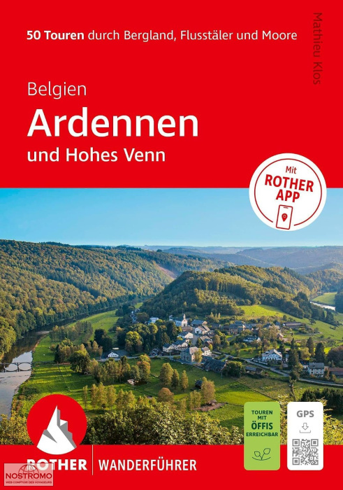 ARDENNES - HAUTES FAGNES | guide de randonnée Rother