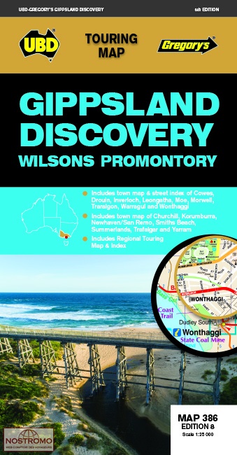 GIPPSLAND DISCOVERY | Ubd Gregorys road map