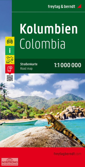 COLOMBIE | carte routière Freytag & Berndt