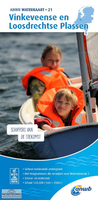 21 VINKEVEENSE EN LOOSDRECHTSE PLASSEN | ANWB waterway map