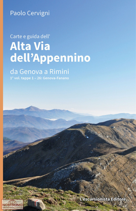 ALTA VIA DELL'APPENNINO - VOL.1 | guide de randonnée L'Escursionista