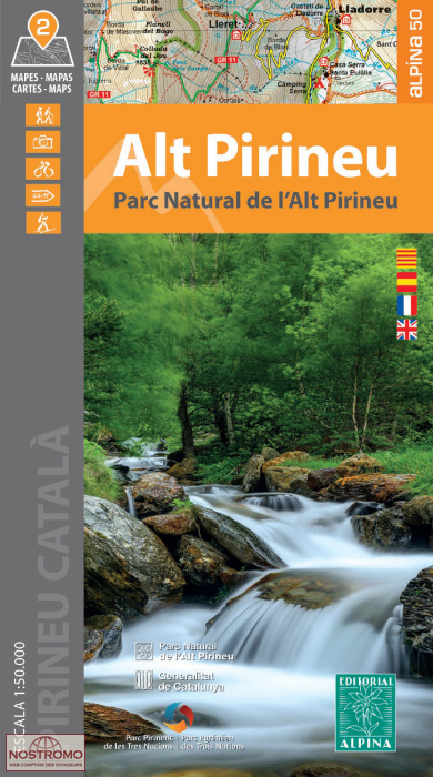 32 ALT PIRINEU | cartes de randonnée Alpina