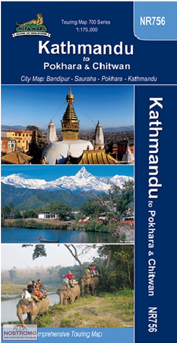 KATHMANDU TO POKHARA - NR 756 | Nepamaps trekking map