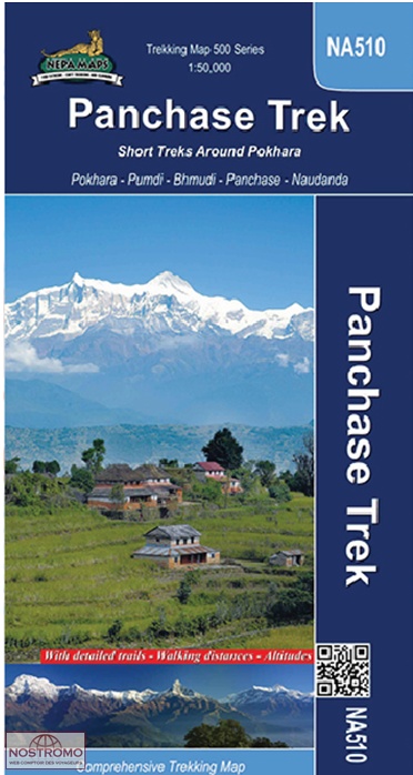 PANCHASE TREK - NA 510 | Nepamaps trekking map