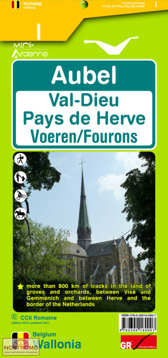 01 AUBEL - VAL-DIEU | Mini-Ardenne hiking map