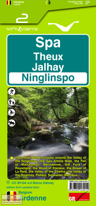 02 SPA - THEUX | Mini-Ardenne hiking map