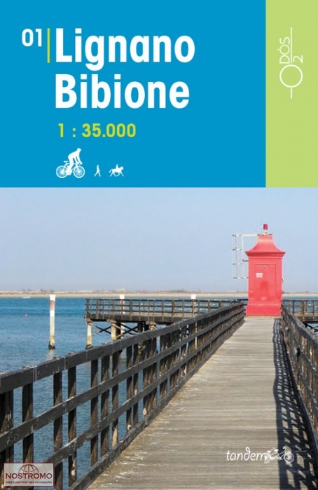 01 LIGNANO - BIBIONE | Odes cycling map
