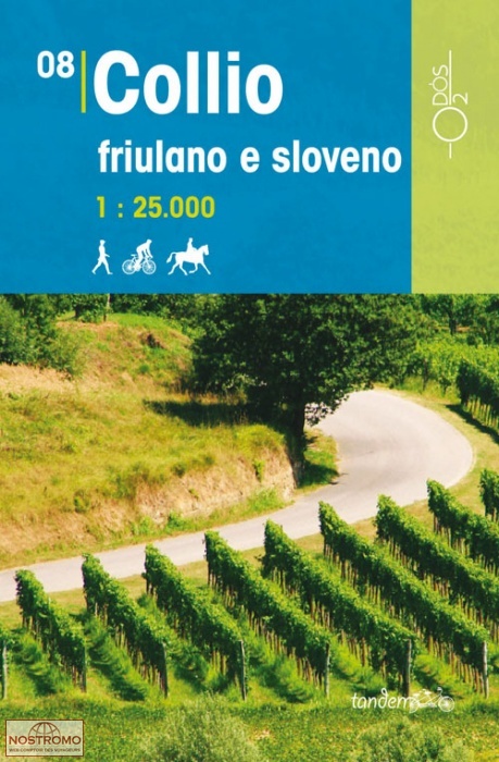 08 COLLIO FRIULANO E SLOVENO | Odes cycling map