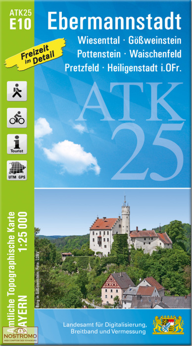 ATK25 - E10 EBERMANNSTADT | LDBV hiking map