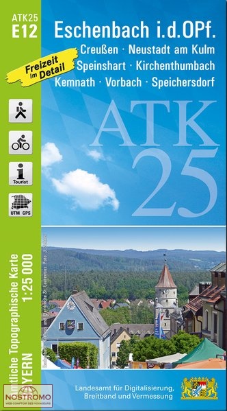 ATK25 - E12 ESCHENBACH IN DER OBERPFALZ | LDBV hiking map