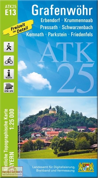 ATK25 - E13 GRAFENWÖHR | LDBV hiking map