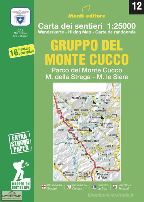 12 GRUPPO DEL MONTE CUCCO | Monti hiking map