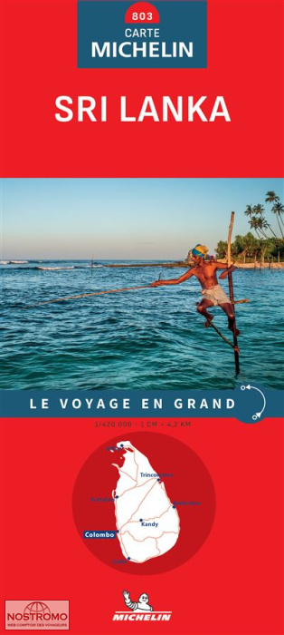 SRI LANKA 803 | Michelin road map