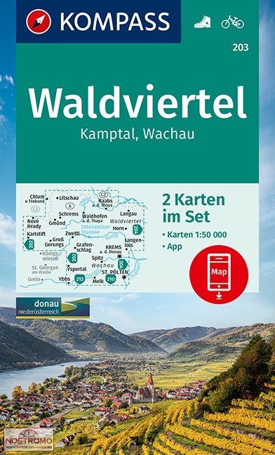 WALDVIERTEL 203 | Kompass hiking maps