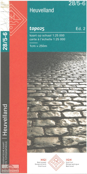 28/5-6 HEUVELLAND | NGI/IGN topographical map