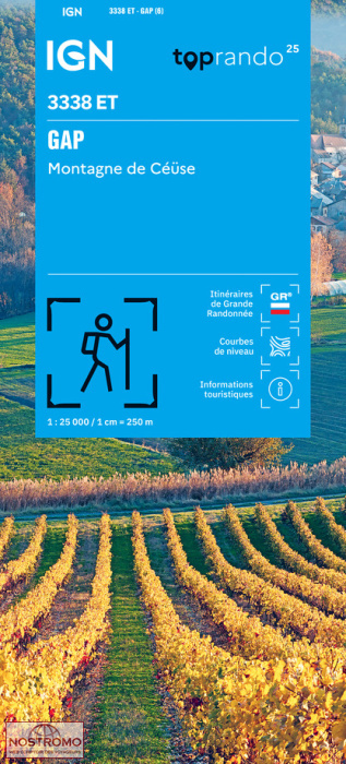3338ET GAP | IGN hiking map