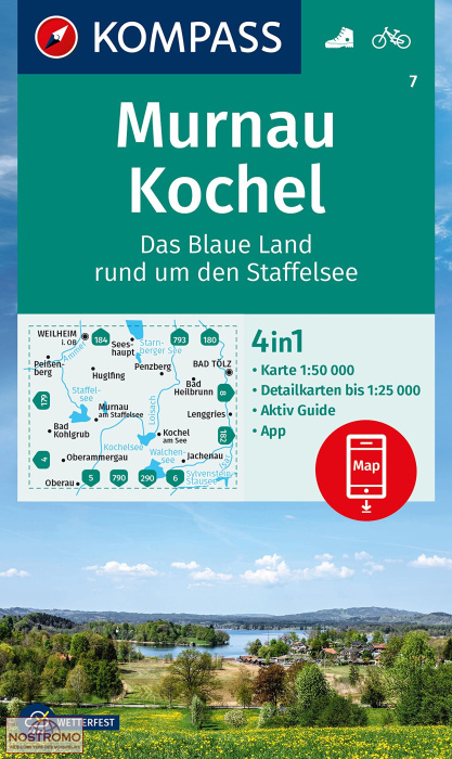 7 MURNAU - KOCHEL | Kompass hiking map