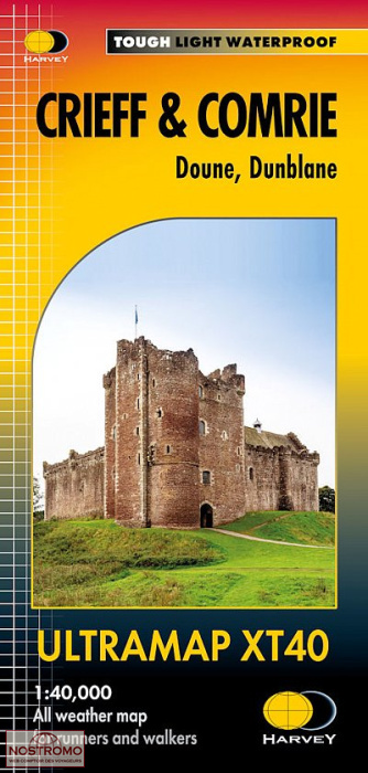 CRIEFF & COMRIE - DOUNE, DUNBLANE | Harvey hiking map