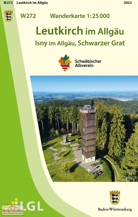 W272 LEUTKIRCH IM ALLGÄU | LGL hiking map