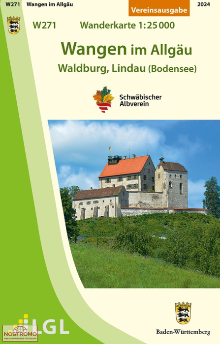 W271 WANGEN IM ALLGÄU | LGL hiking map