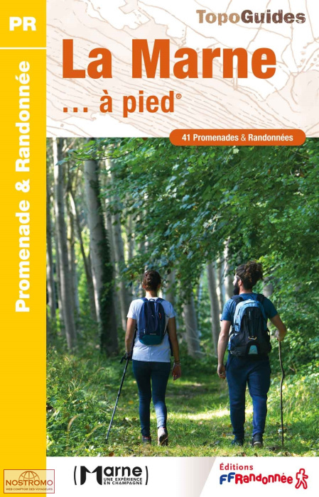 LA MARNE À PIED | guide de randonnée FFRP
