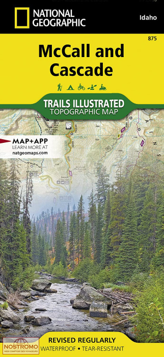 MCCALL AND CASCADE | National Geographic hiking map