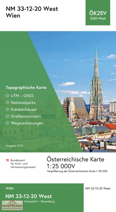 5315-OST DÜRNKRUT | BEV topographical map