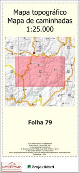 079 MORAIS (MACEDO DE CAVALEIROS) | carte topographique Projektnord