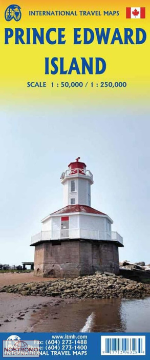 ÎLE DU PRINCE-ÉDOUARD | carte touristique ITMB
